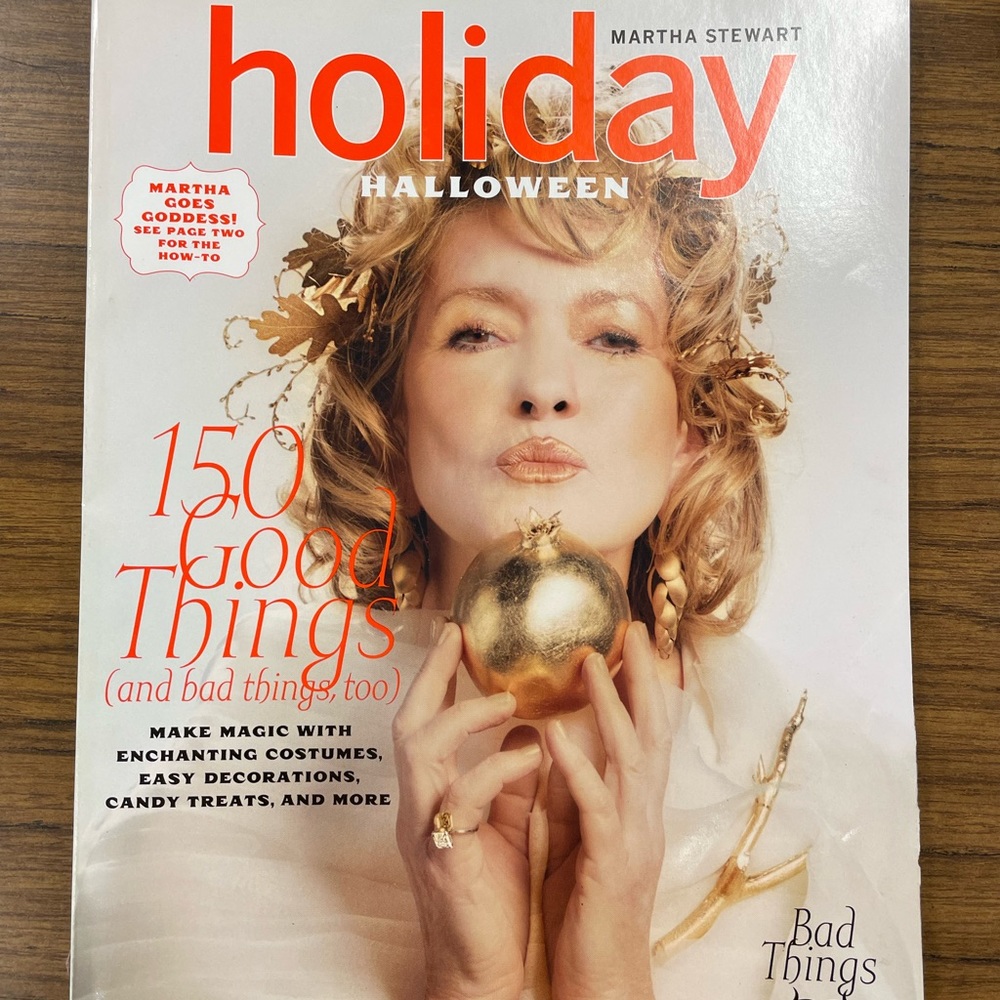 Martha Stewart Halloween holiday